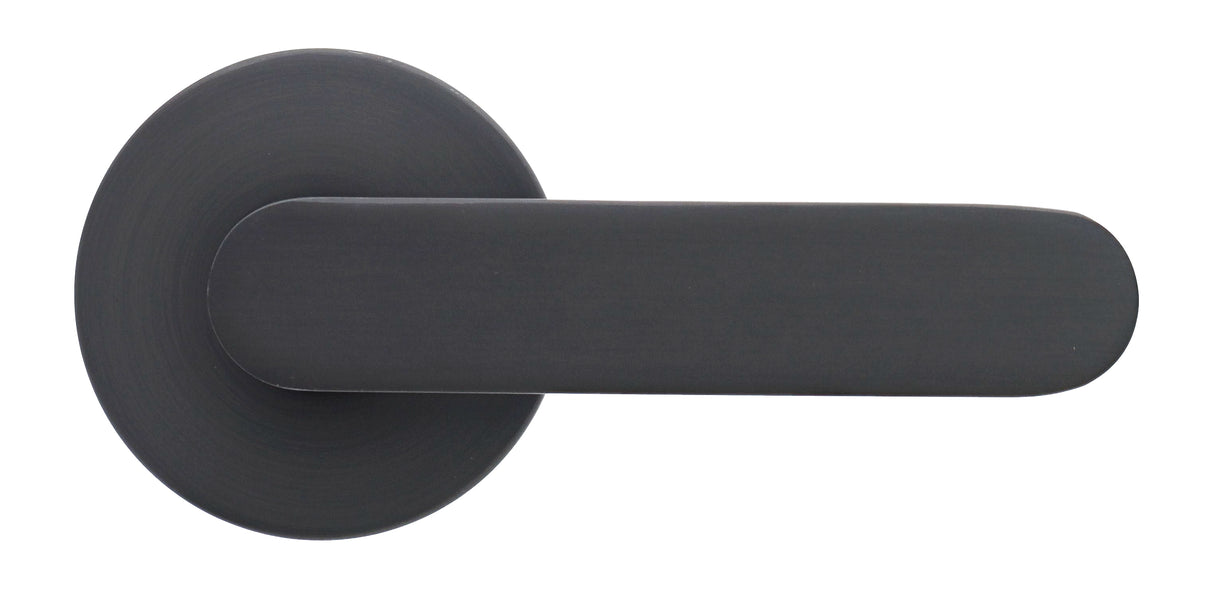 Nidus Spring Round Rose Lever Set - Dummy - Graphite Grey