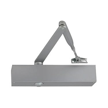 zanda door closer  satin chrome