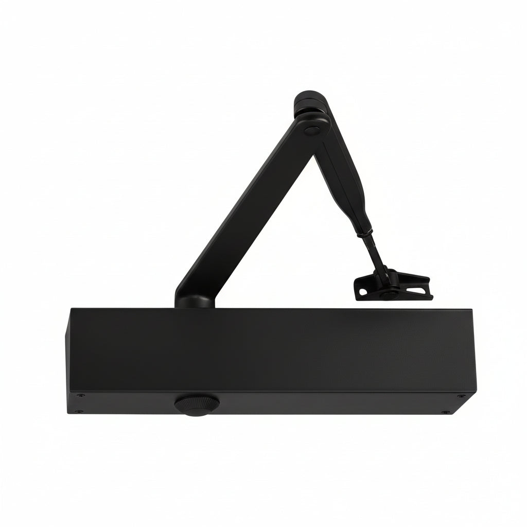 Zanda Matt black door closer 