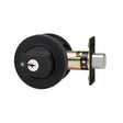 Lockwood 005 Paradigm Round Deadbolt – Matt Black finish
