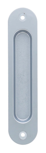 Nidus Contemporary Radius Corner Flush Pull - Chrome Plate