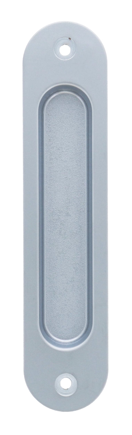 Nidus Contemporary Radius Corner Flush Pull - Chrome Plate