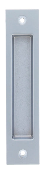 Nidus Contemporary Rectangular Flush Pull - Satin Chrome