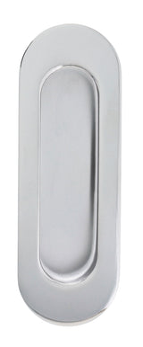 Nidus Round Flush Pull - Polished Stainless