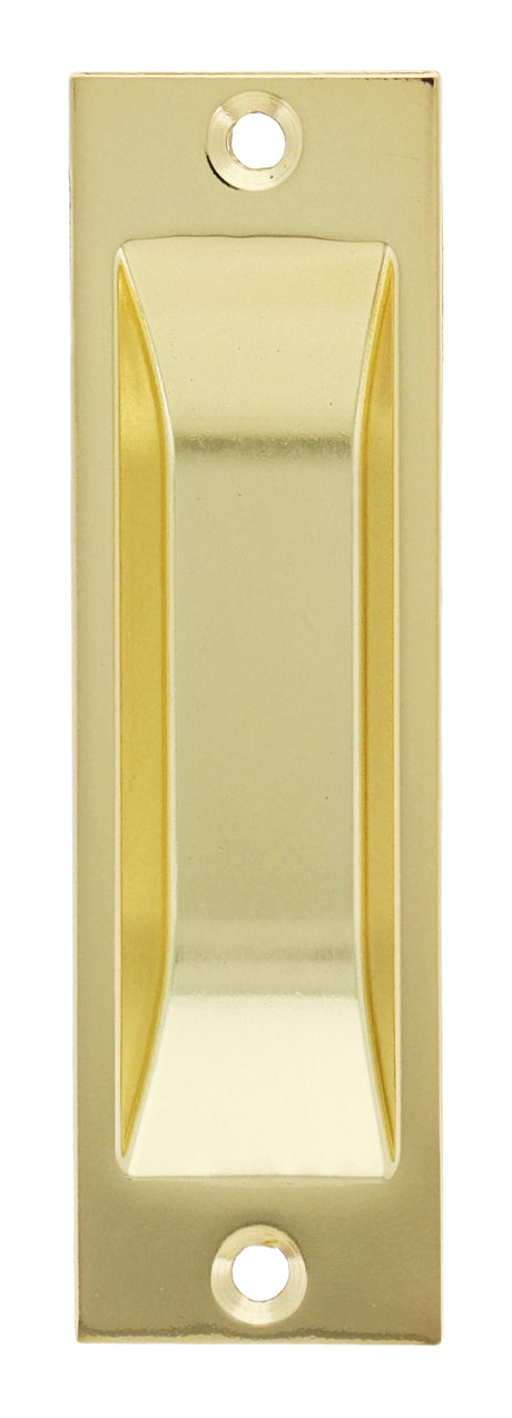 Nidus Rectangular Flush Pull - Titanium Gold