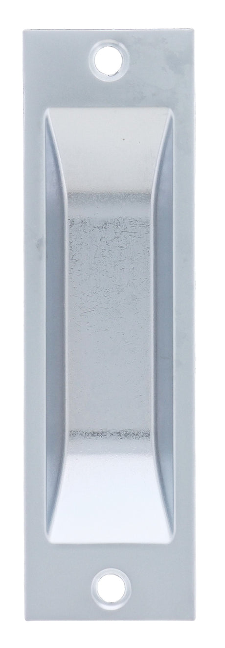 Nidus Rectangular Flush Pull - Satin Chrome