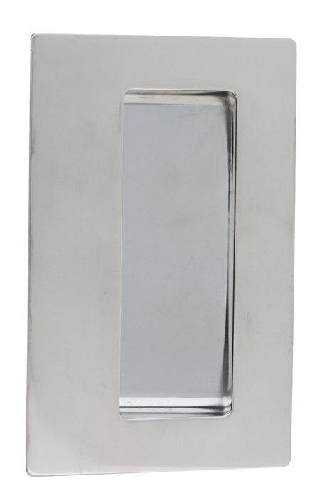 Nidus Rectangular Type 2 Flush Pull - Polished Stainless