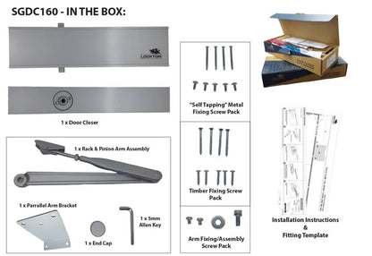 Lockton Door Closer Series 160 - EN 2-4
