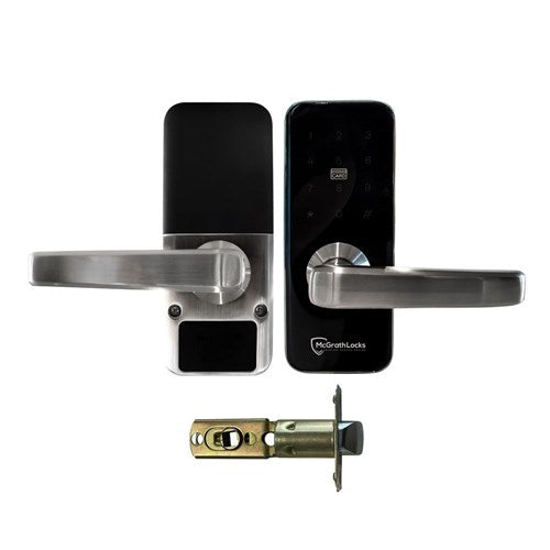 McGrath Albion Lever Digital Lock with sleek design and keypad access for secure entry.