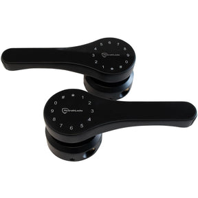 McGrath Ascot Digital Lock Double Sided IP66, Matt Black