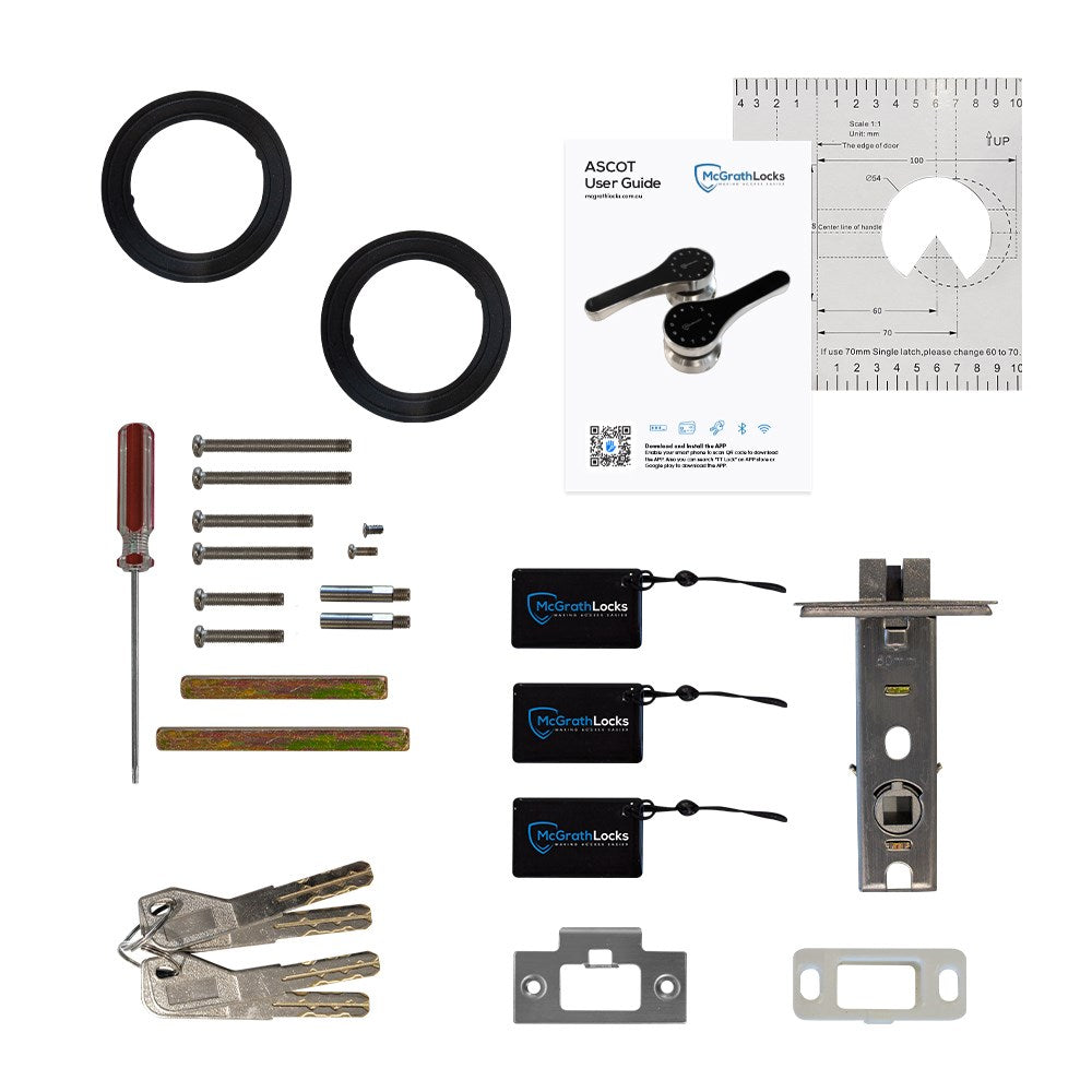 McGrath Ascot Digital Lock Double Sided IP66