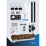 What's In the box for McGrath Grange Pull Handle Digital Lock Matt Black.