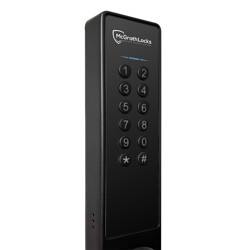 McGrath Stafford Fire Rated, DDA digital lock Key Pad - Matt Black