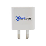 McGrath Locks Wall Adaptor, 2 USB Ports to Suit Gateways