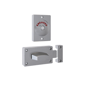 Metlam 100 Series Lock & Indicator Set – Satin Chrome Plate – 2