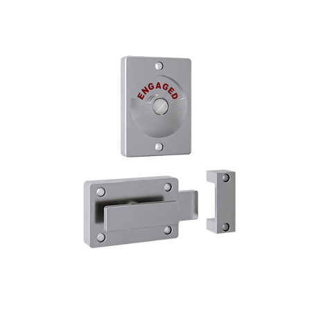 Metlam 100A Series Lock & Indicator Set – Satin Chrome Plate – 2