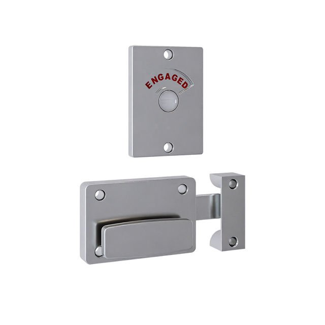 Metlam 200 Series Lock & Indicator Set – Satin Chrome Plate – 2