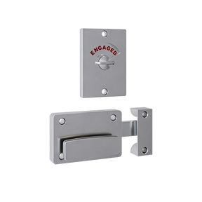 Metlam 200A Series Safety Handle Lock & Indicator Set – Satin Chrome Plate – 2