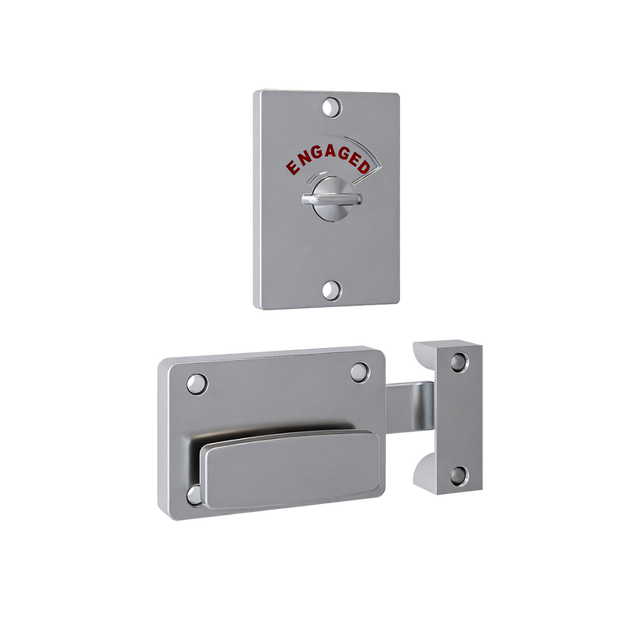 Metlam 200A Series Safety Handle Lock & Indicator Set – Satin Chrome Plate – 2
