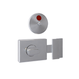 Metlam 300 Series Safety Turn Lock & Indicator Set – Satin Chrome Plate – 2