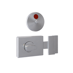 Metlam 300 Series Safety Turn Lock & Indicator Set – Satin Chrome Plate – 2