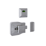 Metlam Moda Slide Lock & Indicator Set – Satin Chrome Plate