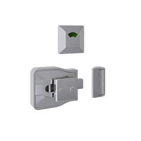 Metlam Moda Slide Lock & Indicator Set – Satin Chrome Plate