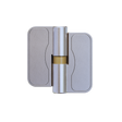 Metlam Moda Gravity Hinge – Satin Chrome Plate