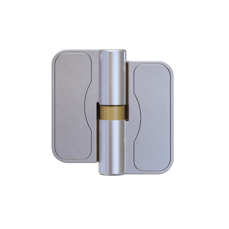 Metlam Moda Gravity Hinge – Satin Chrome Plate