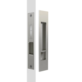 Mardeco M Series 8004 Rectangular Flush Pull Privacy Set 35mm - Brushed Nickel