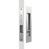 Mardeco M Series 8004 Rectangular Flush Pull Privacy Set 35mm - Chrome Plate