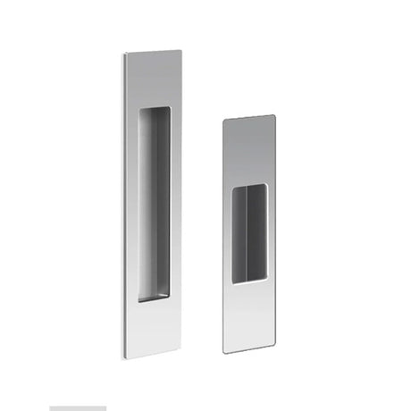 Mardeco M Series 8008 Flush Pull Set - Chrome Plate