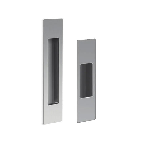 Mardeco M Series 8008 Flush Pull Set - Satin Chrome