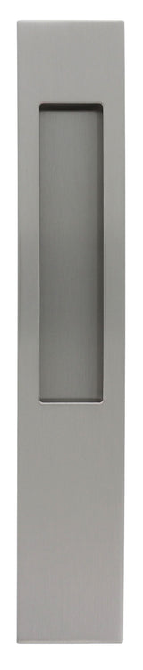 Mardeco M Series 8102 Flush Pull Long Plate 255mm - Brushed Nickel