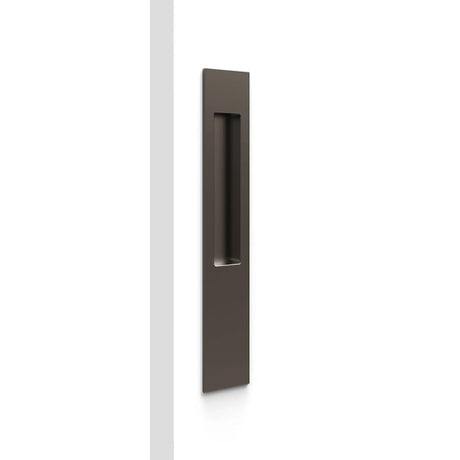 Mardeco M Series 8102 Flush Pull Long Plate 255mm - Bronze