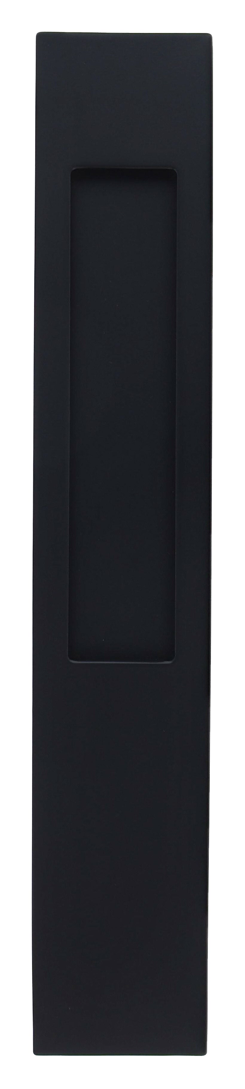 Mardeco M Series 8102 Flush Pull Long Plate 255mm - Matte Black