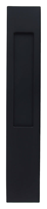 Mardeco M Series 8102 Flush Pull Long Plate 255mm - Matte Black