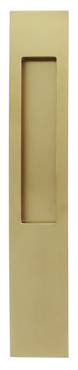 Mardeco M Series 8102 Flush Pull Long Plate 255mm - Satin Brass