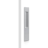 Mardeco M Series 8102 Flush Pull Long Plate 255mm - Satin Chrome