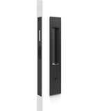 Mardeco M Series 8104 Flush Pull Euro Lock Set - Matte Black