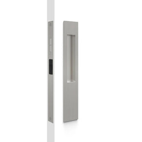 Mardeco M Series 8105 Flush Pull Snib Lock Set - Brushed Nickel