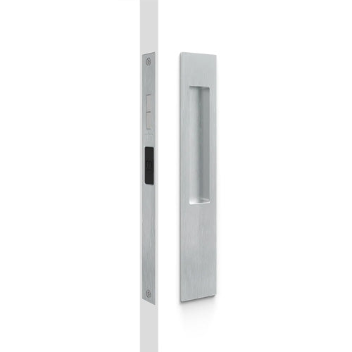 Mardeco M Series 8105 Flush Pull Snib Lock Set - Brushed Satin Chrome