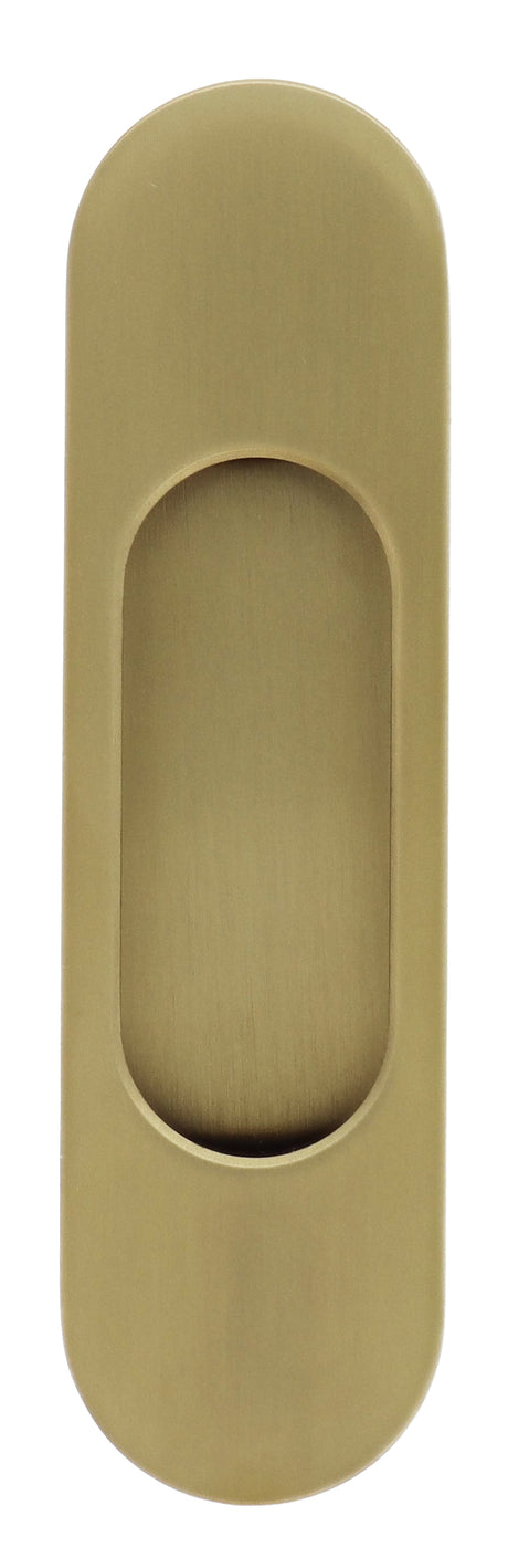 Mardeco M Series 9001 Oval End Pull 96mm - Satin Brass