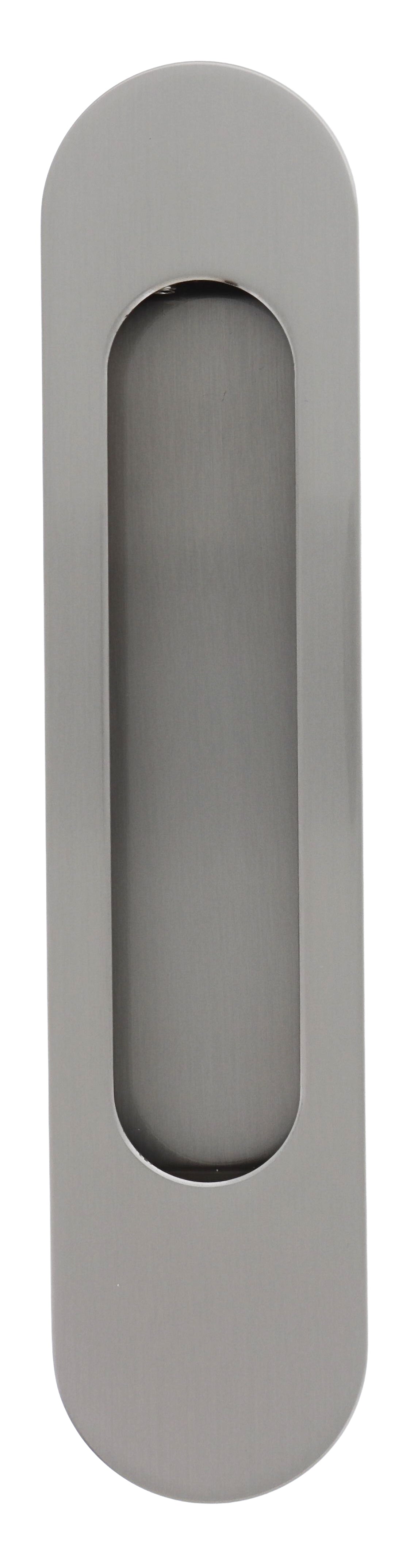 Mardeco M Series 9002 Oval Flush Pull 203mm - Brushed Nickel