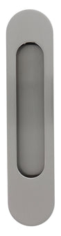 Mardeco M Series 9002 Oval Flush Pull 203mm - Brushed Nickel