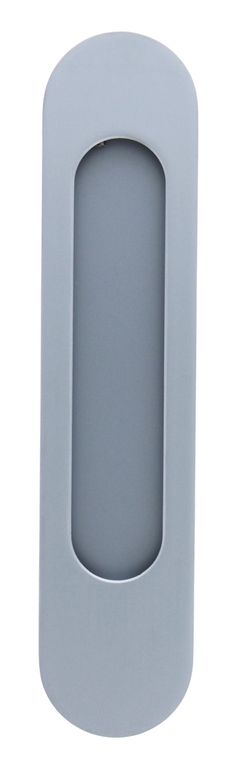 Mardeco M Series 9002 Oval Flush Pull 203mm - Satin Chrome