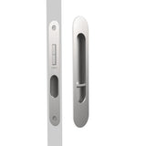 Mardeco M Series 9004 Oval Flush Pull Privacy Set 35mm - Brushed Nickel
