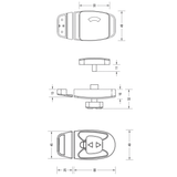 Metlam Sera Slide Lock & Indicator Set – Antimicrobial