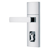 Gainsborough Trilock Contemporary Angular Entrance Set – Bright Chrome (8901ANGBC)