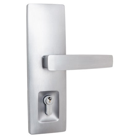 Gainsborough Trilock Urban Aurora Entrance Set – Brushed Satin Chrome (8951AURBSC)